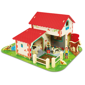 Early Learning Centre Wooden Farm Playset