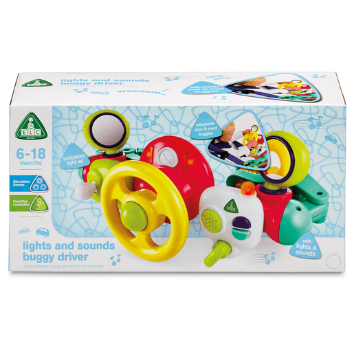 Early Learning Centre Lights and Sounds Buggy Driver - Red