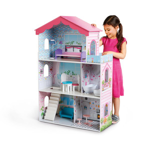 Early Learning Centre Wooden Sparkle Lights Mansion Dolls House