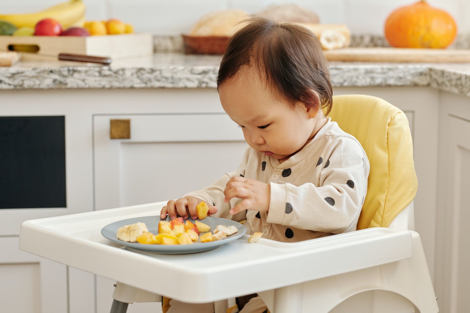 Baby led weaning.